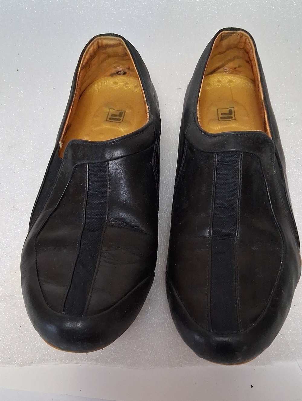 Women's Black Slip-On Cool Driving  Shoes